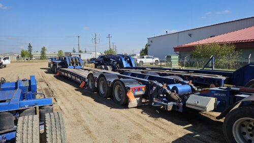 2013 Aspen Lowbed with Jeep and Booster