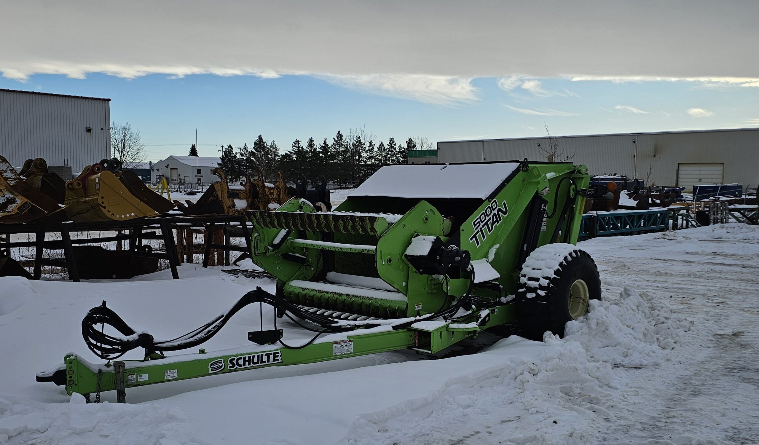 2019 Schulte 5000 Titan Paddle Rock Picker